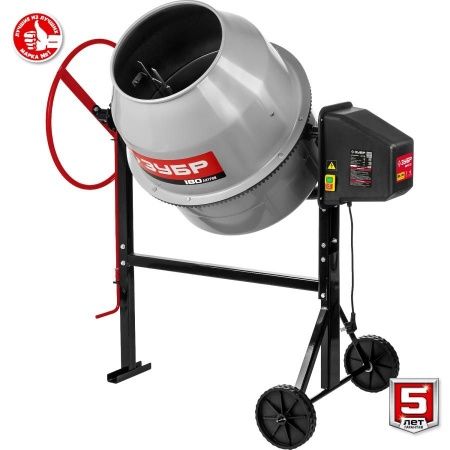 Бетономешалка ЗУБР БМЧ-180, 180 Л по цене  купить в Воронеже.