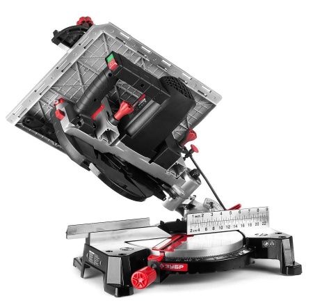 ЗУБР ЗПТК-255-1800 пила торцовочная комбинированная, d 250 х 30 мм, 1800 Вт по цене 26 320 руб. купить в Воронеже.