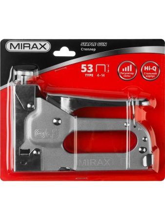 Стальной степлер тип 53(4-14мм), MIRAX X-53 по цене 690 руб. купить в Воронеже.