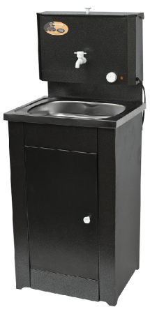 Умывальник дачный "Комфорт" ВИХРЬ с подогревом, нержавейка, серебро по цене 6 190 руб. купить в Воронеже.