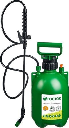 РОСТОК RT-3 опрыскиватель 3 л, переносной по цене 1 300 руб. купить в Воронеже.