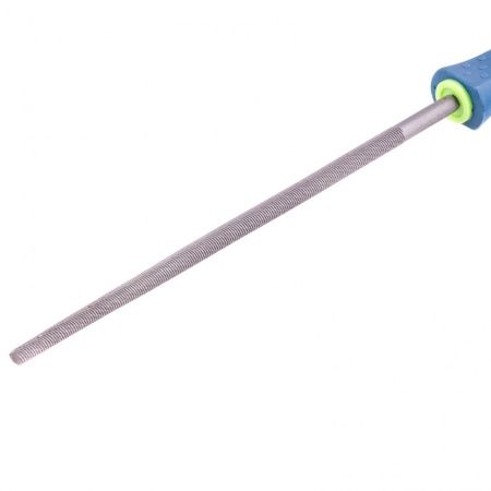 Напильник, 200 мм, круглый, двухкомпонентная рукоятка, №2 Сибртех по цене 307 руб. купить в Воронеже.