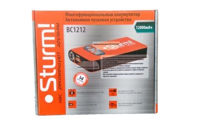 Автономное пусковое устройство Sturm! BC1212 по цене 7 807.75 руб. купить в Воронеже.