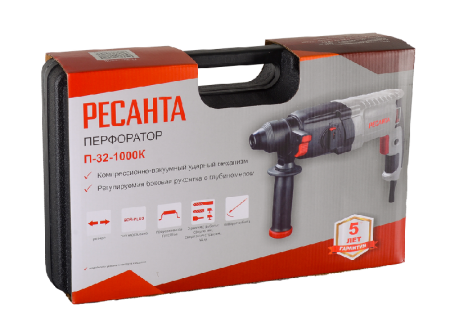 Перфоратор Ресанта П-32-1000К по цене 8 590 руб. купить в Воронеже.