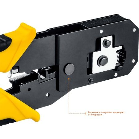 STAYER S-RJ, (RJ45, RJ11, RJ12), универсальный кримпер, Professional (22652) по цене 1 080 руб. купить в Воронеже.