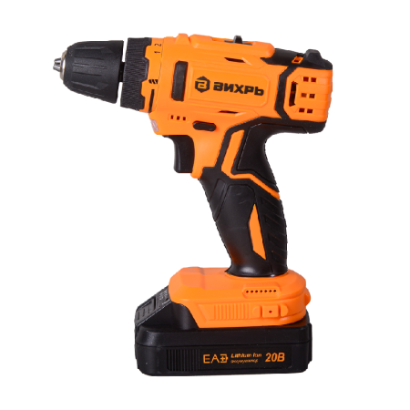Дрель-шуруповерт ВИХРЬ ДА-20Л-2К по цене 4 590 руб. купить в Воронеже.