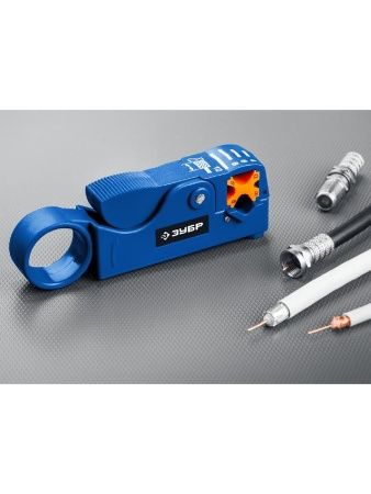 ЗУБР COAX-3, (RG58, RG59, RG62), стриппер коаксиальных кабелей, Профессионал (22657) по цене 442 руб. купить в Воронеже.