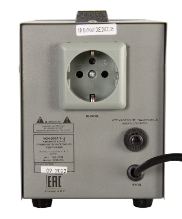 Стабилизатор напряжения Ресанта АСН-500Д/1-Ц по цене 2 090 руб. купить в Воронеже.