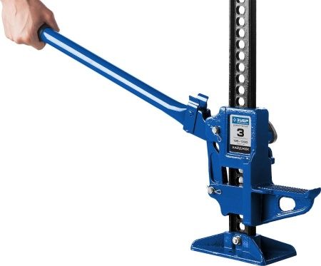 ЗУБР Хай-джек, 3 т, 125 - 1330 мм, реечный механический домкрат, Профессионал (43045-3-135) по цене 8 210 руб. купить в Воронеже.