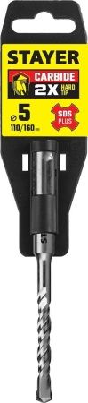 STAYER 5 x 110 мм, SDS-plus бур, Professional (2930-110-05) по цене 119 руб. купить в Воронеже.