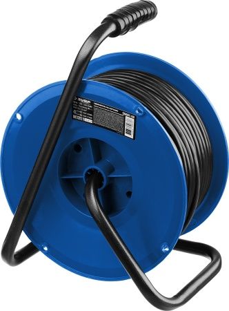 Силовой удлинитель на катушке ЗУБР ПВС 3х1.5 50м 3500Вт IP44, ПВС 315 по цене  купить в Воронеже.