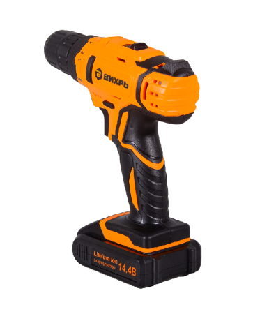 Дрель-шуруповерт ВИХРЬ ДА-14,4Л-2К по цене 3 690 руб. купить в Воронеже.