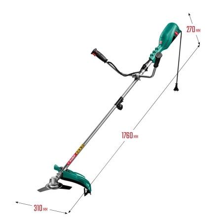 ЗУБР 1700 Вт коса сетевая, ш/с 42/25 см по цене 10 080 руб. купить в Воронеже.