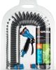 GRINDA PROLine набор поливочный: шланг спиральный 3/8″x15м, пистолет-распылитель, адаптеры по цене 2 530 руб. купить в Воронеже.