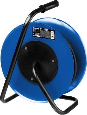 Силовой удлинитель на стальной катушке ЗУБР КГ 3х1.5 30м 3700Вт IP44, КГ 315 по цене  купить в Воронеже.
