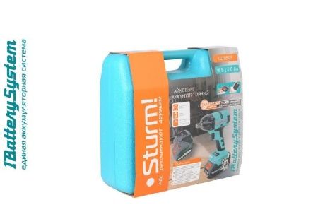 Аккумуляторный гайковерт Sturm! CD350S 1BatterySystem по цене 13 619.05 руб. купить в Воронеже.