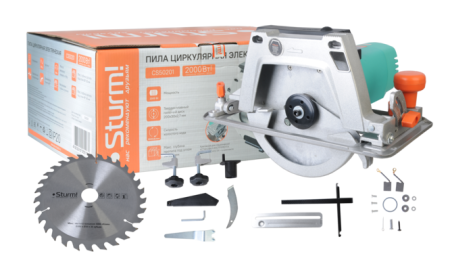 Циркулярная пила Sturm! CS50201 по цене 9 990 руб. купить в Воронеже.