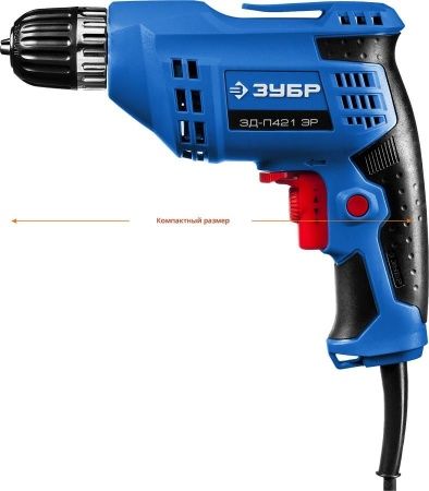 ЗУБР 420 Вт безударная дрель, серия Профессионал по цене 3 800 руб. купить в Воронеже.