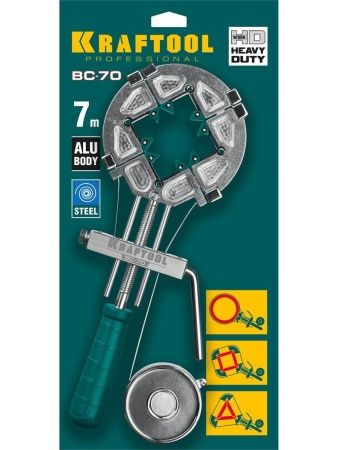 KRAFTOOL ВС-70, 7 м, ременная струбцина (32207-2) по цене 4 240 руб. купить в Воронеже.