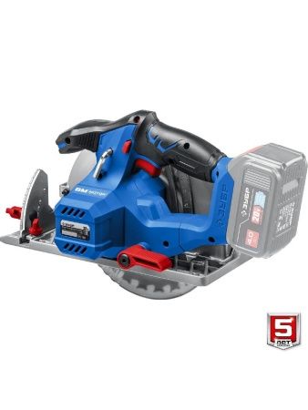 ЗУБР 20В бесщеточная пила циркулярная, без АКБ, в коробке, Профессионал. CPB-190 по цене 10 830 руб. купить в Воронеже.