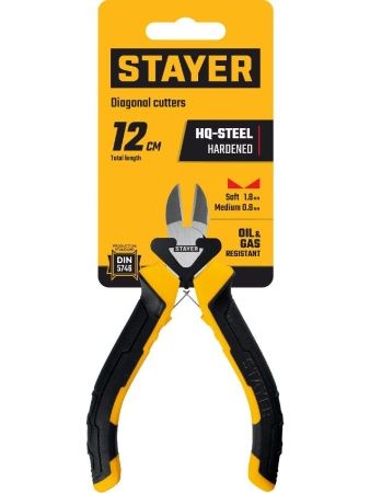 STAYER 120 мм, Мини-бокорезы (2218-5) по цене 324 руб. купить в Воронеже.