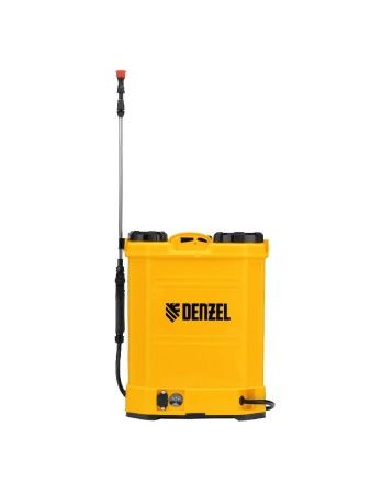 Опрыскиватель ранцевый аккумуляторный D-16LA, 16 л, 12 В, 8 Ач Denzel по цене 5 460 руб. купить в Воронеже.