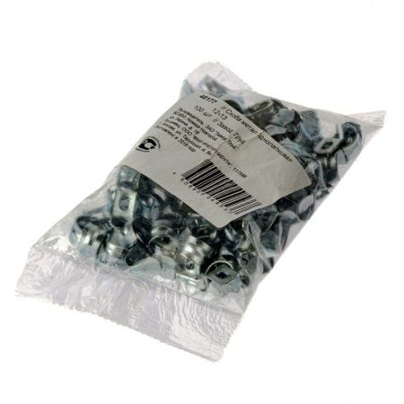 Скоба металлическая однолапковая, 12 мм, 100 шт Сибртех по цене 298 руб. купить в Воронеже.