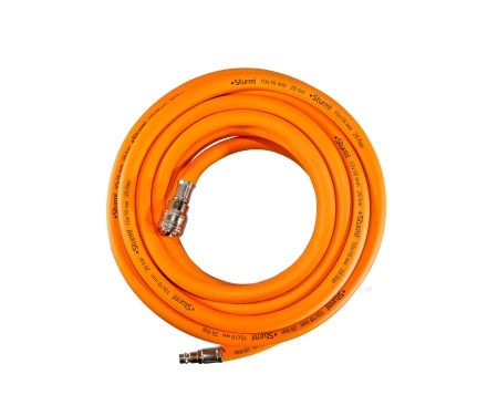 Шланг для компрессора комбинированный резиновый/ПВХ 10 м, 10x16 мм, соединение рапид Sturm! по цене 1 740 руб. купить в Воронеже.