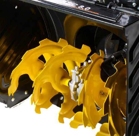 Снегоуборщик бензиновый Huter SGC 8,0 по цене 74 190 руб. купить в Воронеже.