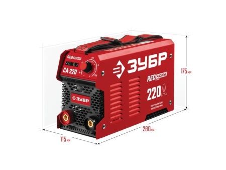 Сварочный аппарат инверторный, 220 А, ЗУБР, СА-220 по цене 9 990 руб. купить в Воронеже.