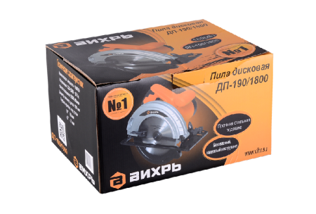 Дисковая (циркулярная) пила ВИХРЬ ДП-190/1800 по цене 5 390 руб. купить в Воронеже.