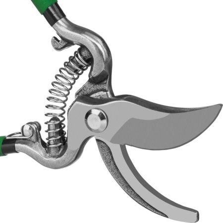 PC-19 Секатор цельнокованый, с овальными рукоятками, плоскостной, 200 мм, РОСТОК по цене 650 руб. купить в Воронеже.