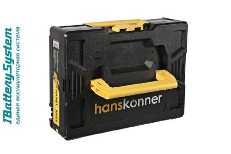 Аккумуляторная УШМ Hanskonner HAG1812E 1BatterySystem по цене 15 990 руб. купить в Воронеже.