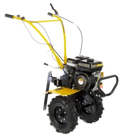 Мотоблок DPT-270, 7 л.с, ременное сцепление, ширина 85 см, глубина 35 см, фрез 3 х 4, ШОМ, передачи 2В/1Н Denzel по цене 41 330 руб. купить в Воронеже.