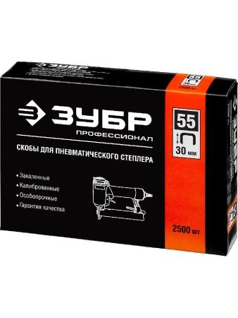 ЗУБР тип 18GA (55/90/C) 30 мм, 2500 шт, скобы для степлера, Профессионал (31855-30) по цене 900 руб. купить в Воронеже. ЗУБР тип 18GA (55/90/C) 30 мм, 2500 шт, скобы для степлера, Профессионал (31855-30) по цене 900 руб. купить в Воронеже.