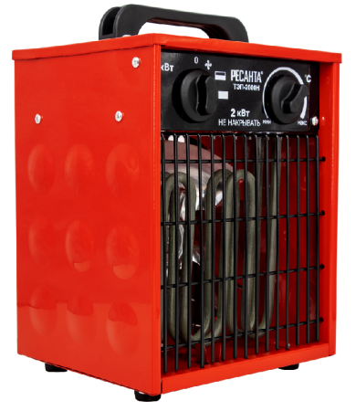 Электрическая теплопушка РЕСАНТА ТЭП-2000Н по цене 3 590 руб. купить в Воронеже.