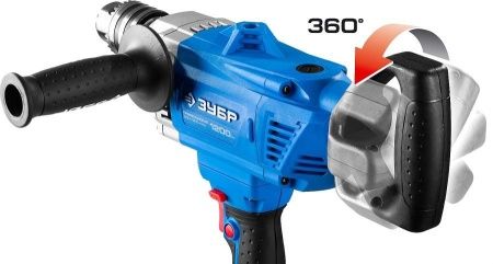 Дрель-миксер реверсивная, ЗУБР Профессионал ЗДМ-1200 РММ2, 160 Нм, патрон 16 мм, 0-850 об/мин, 1200 Вт по цене 9 500 руб. купить в Воронеже.