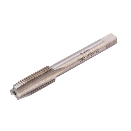 Метчик ручной М10 х 1.25 мм, Р6М5 Matrix по цене 474 руб. купить в Воронеже.