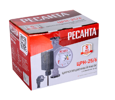 Циркуляционный насос Ресанта ЦРН-25/6 по цене 4 690 руб. купить в Воронеже.