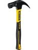 STAYER Hercules-M, 450 г, молоток-гвоздодёр столярный с фиберглассовой рукояткой, Professional (2027-450) по цене 820 руб. купить в Воронеже.