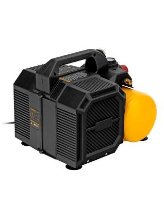 Компрессор  DLS750/6 безмасляный малошумный 750 Вт, 140 л/мин,ресивер 6 л Denzel по цене 18 270 руб. купить в Воронеже.