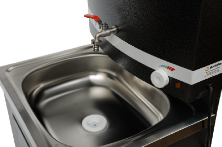 Умывальник дачный с подогревом "Люкс" ВИХРЬ, нержавейка, медный по цене 6 490 руб. купить в Воронеже.