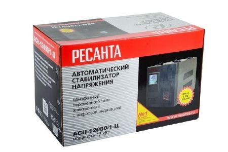 Стабилизатор напряжения РЕСАНТА АСН-12000/1-Ц по цене 21 290 руб. купить в Воронеже. Стабилизатор напряжения РЕСАНТА АСН-12000/1-Ц по цене 21 290 руб. купить в Воронеже.