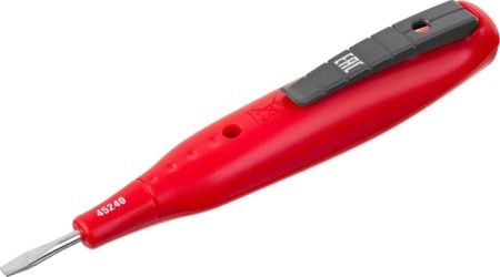 Тестер напряжения ЗУБР ″Мастер″ цифровой со световым индикатором, 12-220В, 140мм по цене 720 руб. купить в Воронеже.