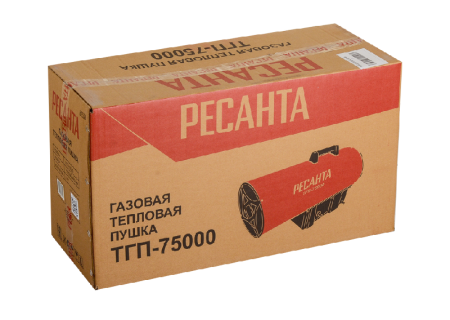 Газовая тепловая пушка РЕСАНТА ТГП-75000 по цене 16 390 руб. купить в Воронеже.