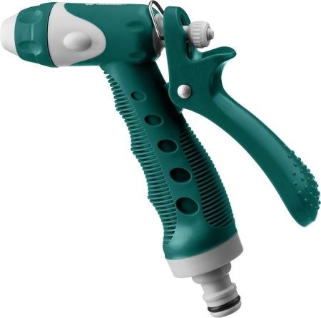 RACO 506C плавная регулировка, курок сзади, пистолет поливочный пластиковый с TPR по цене 970 руб. купить в Воронеже.