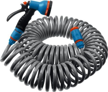 GRINDA PROLine набор поливочный: шланг спиральный 3/8″x15м, пистолет-распылитель, адаптеры по цене 2 530 руб. купить в Воронеже.