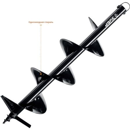 Шнек для мотобуров, грунт, d=200 мм, однозаходный, ЗУБР по цене 3 230 руб. купить в Воронеже.