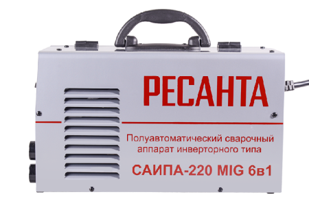 Сварочный полуавтомат Ресанта САИПА-220 (MIG/MAG) по цене 25 390 руб. купить в Воронеже.