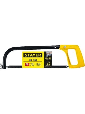 STAYER MS-200, 250 - 300 мм, ножовка по металлу (1577) по цене 600 руб. купить в Воронеже.